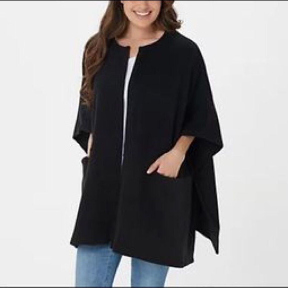 Cuddl Duds Fleecewear Stretch Open Front Wrap